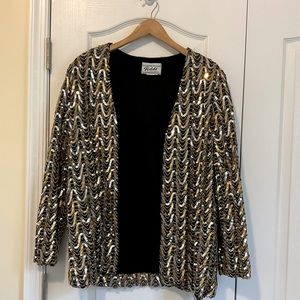 Teddi of California Vintage 80’s Sequined Blazer